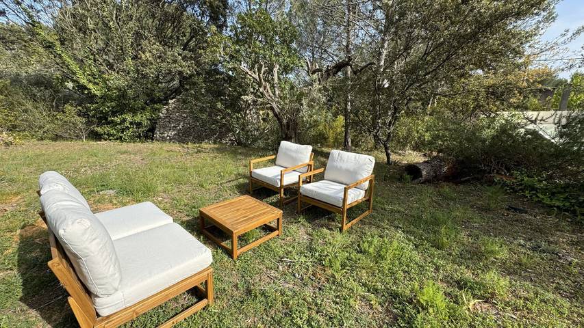 Location de vacances pour 8 personnes, avec jardin ainsi que balcon et piscine à Velleron - 4