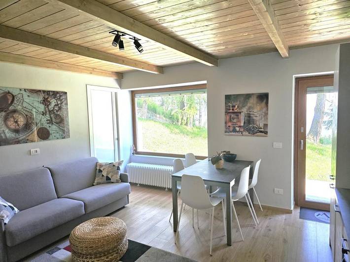 Apartamento de vacaciones para 5 personas, con jardín y vistas - 1