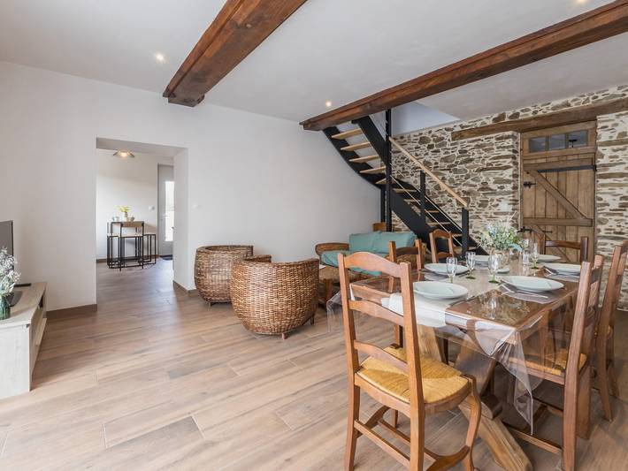 Gîte pour 5 personnes, avec jardin à Nort-sur-Erdre - 4