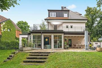 Villa für 10 Personen, mit Balkon und Garten in München