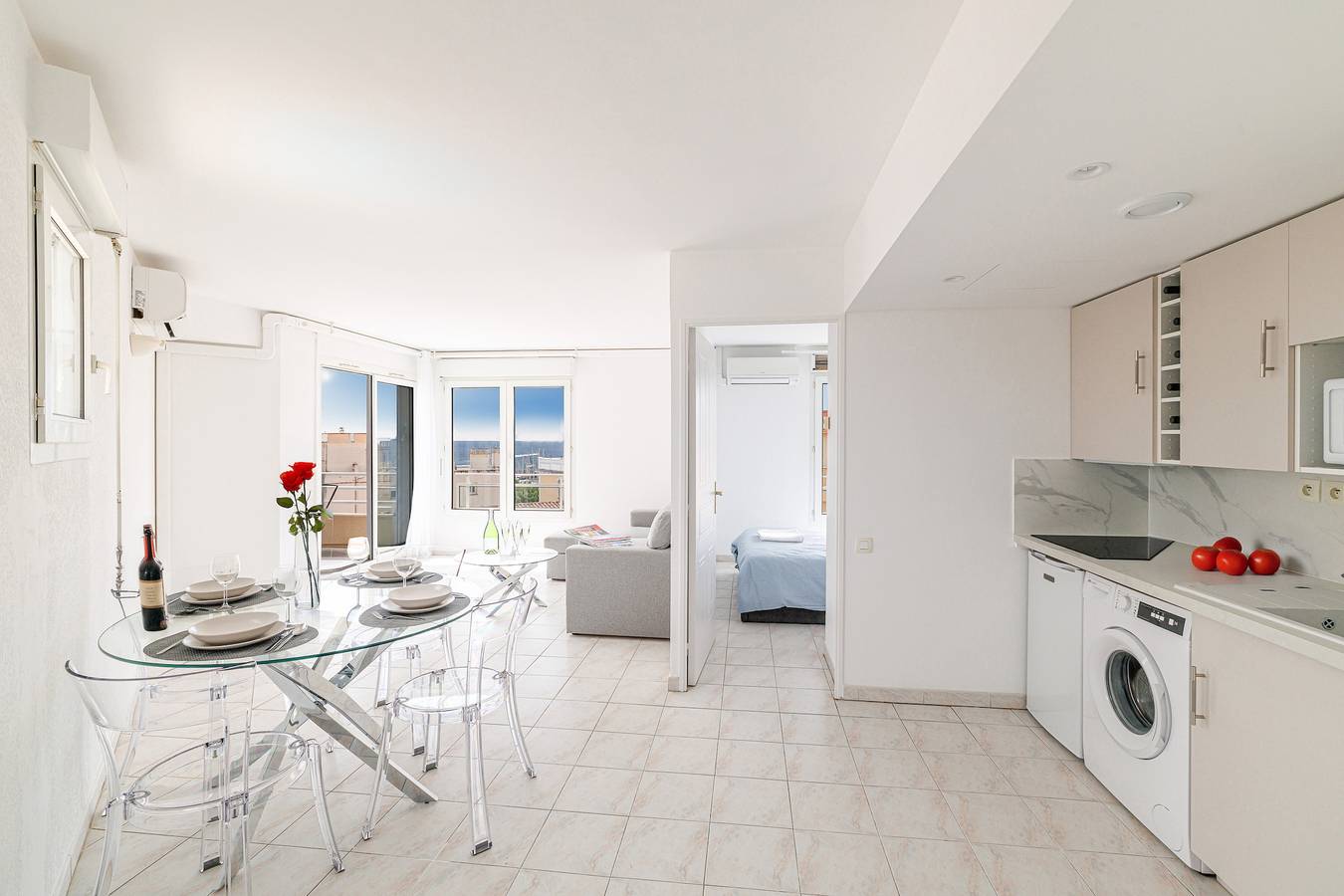 Apartamento entero, Sunny Port Apartment with sea view in Golfe-Juan, Vallauris