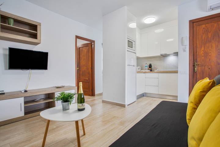 Entire apartment, Vacation Apartment 'Precioso Atico Vista Teide' with Mountain View, Wi-Fi and Air Conditioning in Playa de las Galletas (Arona), Arona
