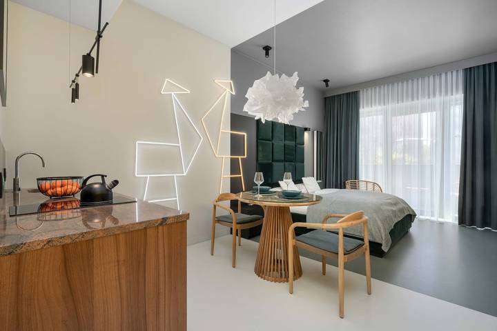 Ganze Ferienwohnung, Ferienwohnung für 2 Personen mit Garten in Stettin, Baltic Sea Pomerania