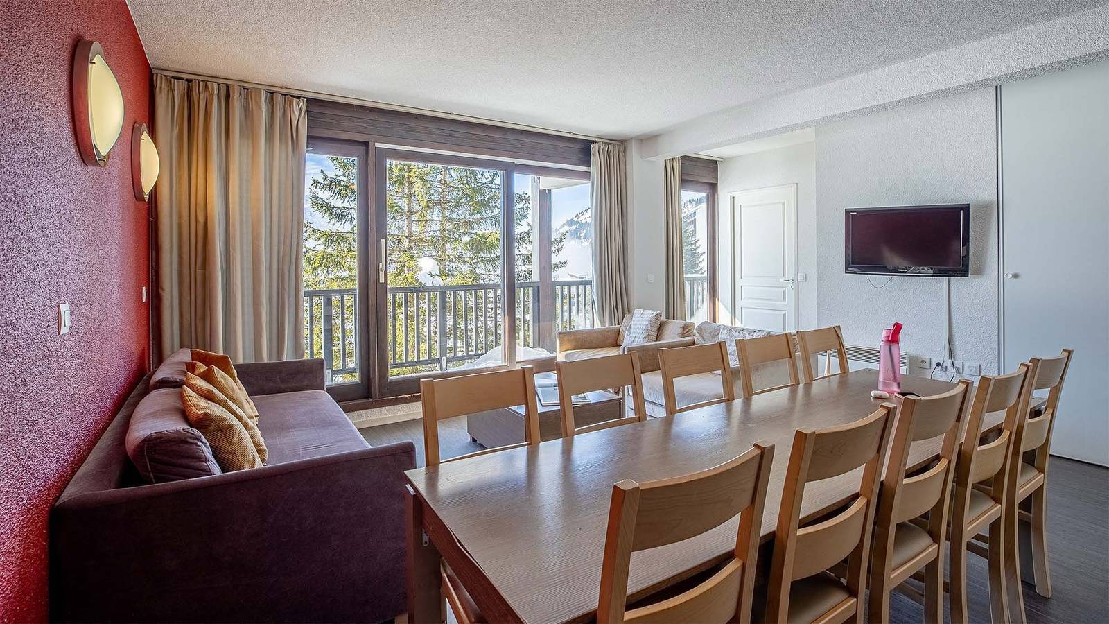 Appartement entier, Appartement de vacances pour 10 personnes avec sauna in Flaine, Arâches-la-Frasse