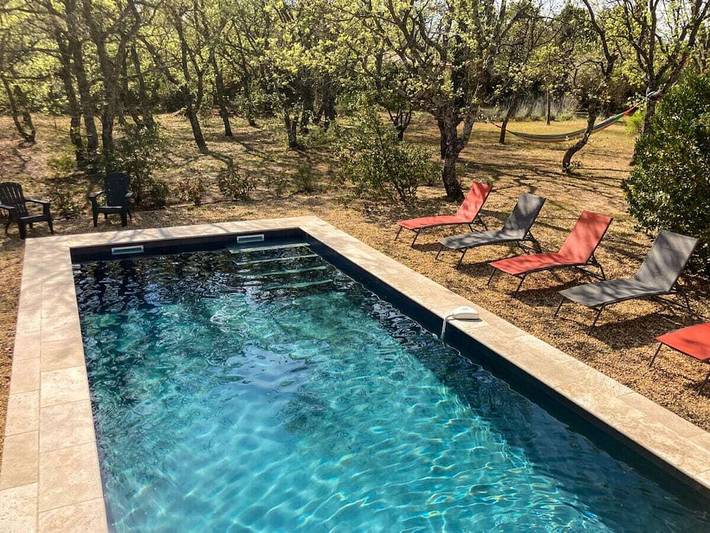 Encantadora casa de campo con piscina – 637 Sat in Saint-Saturnin-lès-Apt, Parque natural regional del Luberon