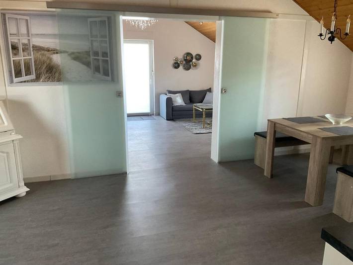 Appartement de vacances pour 3 personnes, avec jardin et vue
