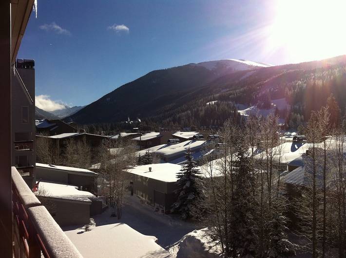 Vacation rental for 7 people, with balcony and sauna as well as pool and hot tub in Keystone