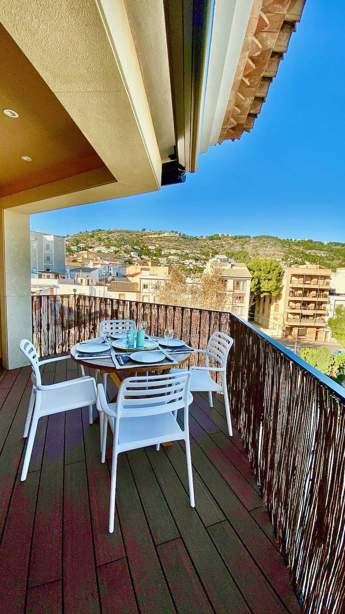 Entire apartment, Luxury apartment overlooking Javea Bay and Mountains in Jávea, Costa Blanca