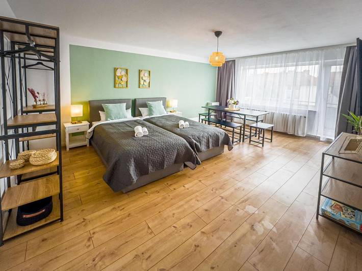 Ferienwohnung für 7 Personen, mit Garten und Ausblick, mit Haustier in Bremer Freimarkt - 4