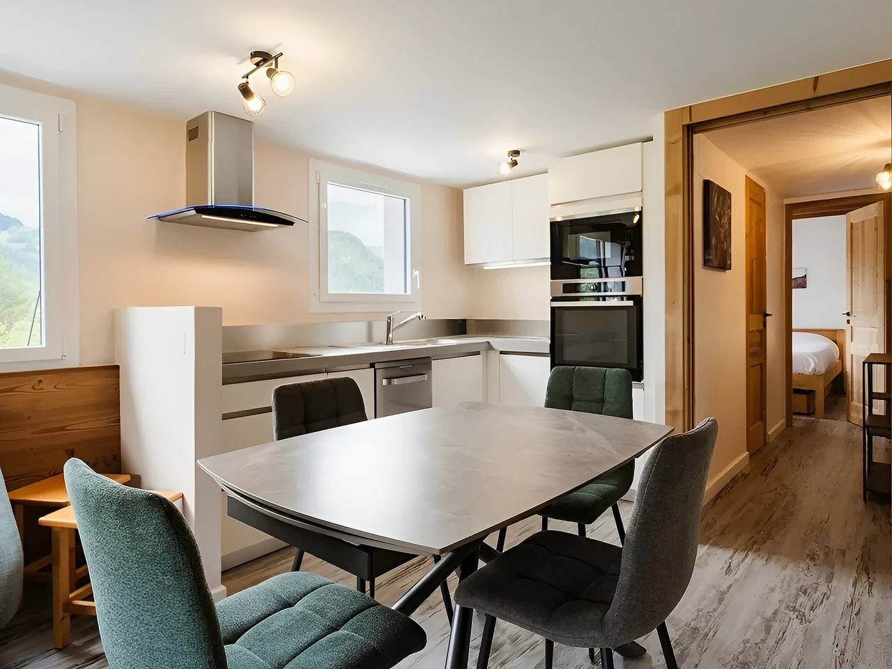 Apartamento entero, Acogedor apartamento renovado 3*, para 6 personas, vistas al Etale in La Clusaz, Región de Annecy