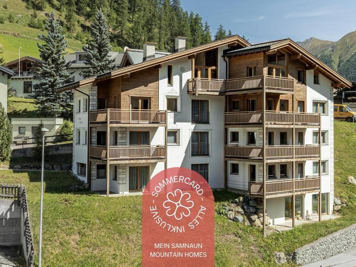 Vakantiewoning voor 9 personen, with Balkon and Terras as well as Tuin and Sauna in Samnaun