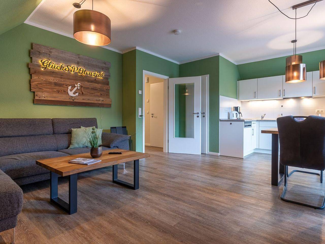 Ganze Ferienwohnung, Appartement Glückspotenzial in St. Peter-Bad, St. Peter-Ording