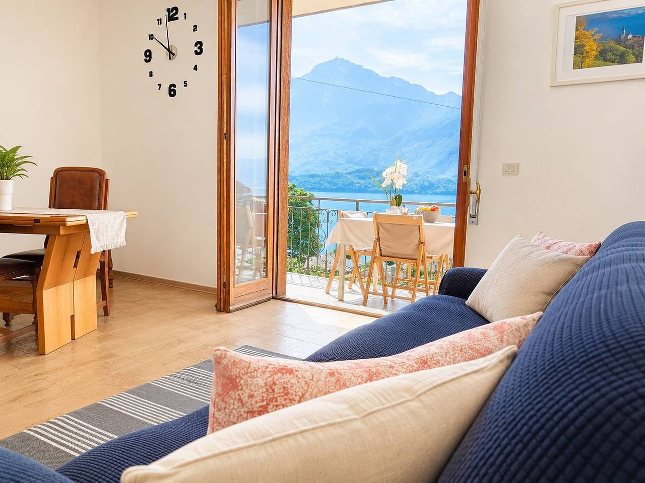 Ganze Wohnung, Labreva Ferienwohnung Augusta in Domaso mit Seeblick, Balkon und 2 Schlafzimmern in Domaso, Comer See