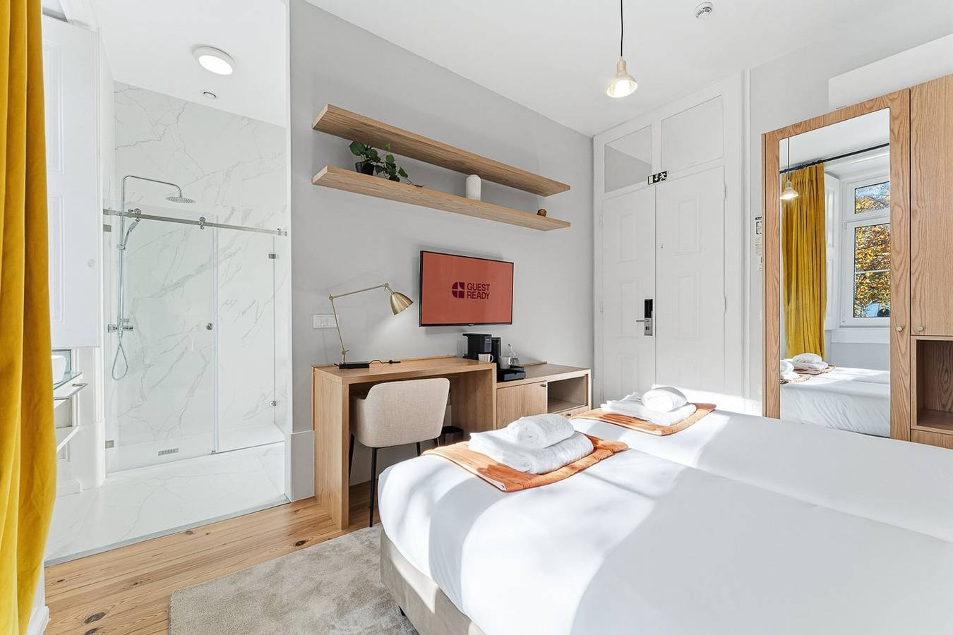 Apartamento entero, Guestready - A&S Guesthouse - Quarto Twin in Sé Nova (Coimbra), Coimbra