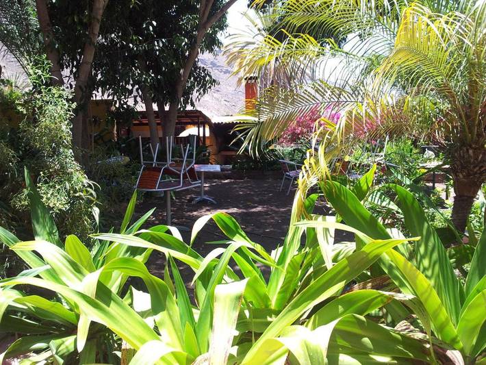 Ferienwohnung für 3 Personen, mit Terrasse und Garten sowie Ausblick