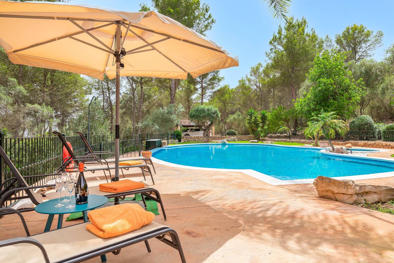 Casa de campo 'Yuma' con piscina privada, terraza privada y Wi-Fi in Lluchmayor, Mallorca Sur