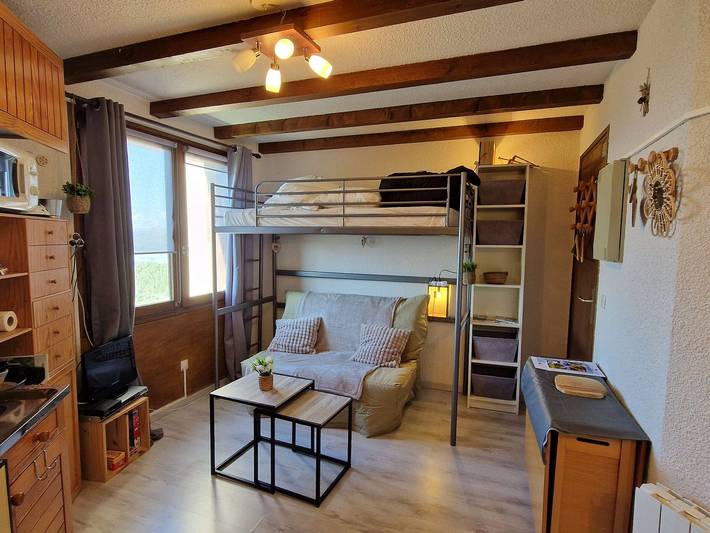 Estudio entero, Estudio para 2/3 personas a pie de pistas en Saint-Michel-de-Chaillol in Saint-Michel-de-Chaillol, Parque Nacional de los Ecrins