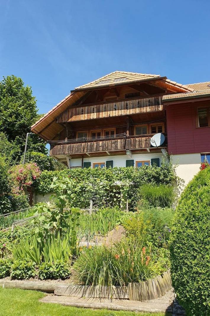 Appartement entier, In einem heimeligen Berner-Stöckli in Oberbalm, Oberland bernois