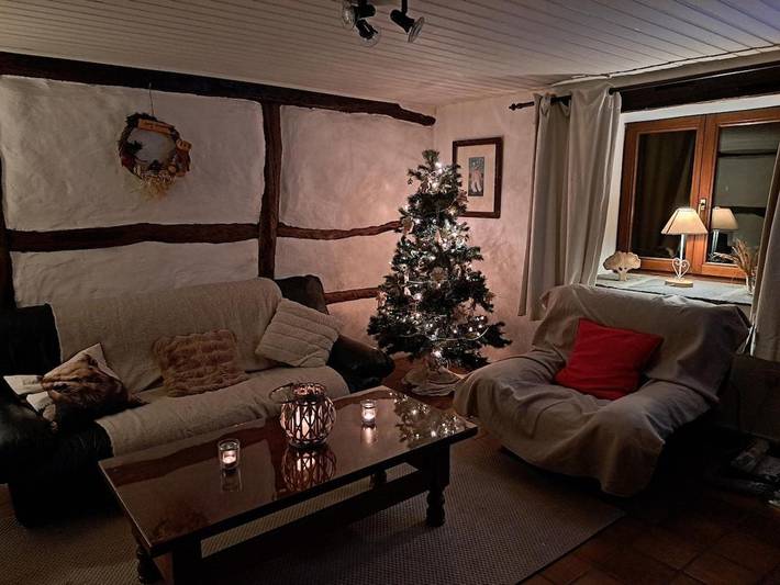 Maison de vacances pour 9 personnes, avec sauna ainsi que vue et jardin à Trois-Ponts