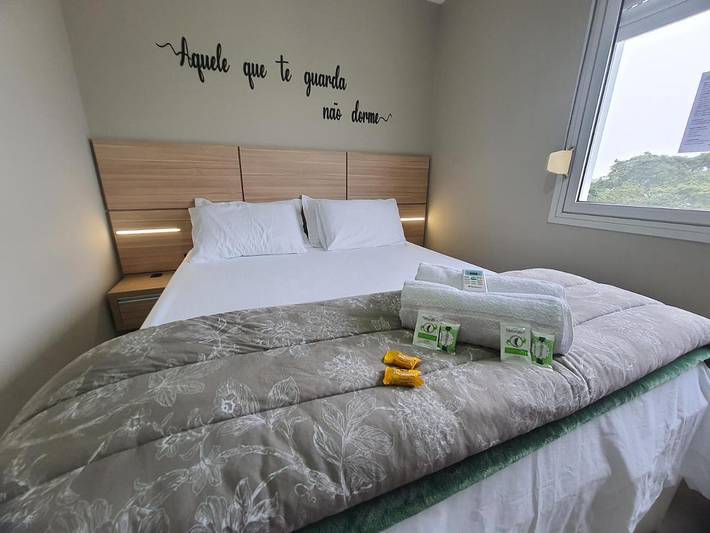 Casas e apartamentos de temporada para 4 pessoas, com jardim e vista e ainda vista para o lago em Santa Cruz do Sul