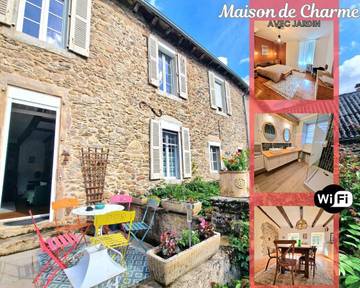 Gîte pour 10 personnes, avec jardin ainsi que bassin pour enfant et vue, animaux acceptés à Salmiech