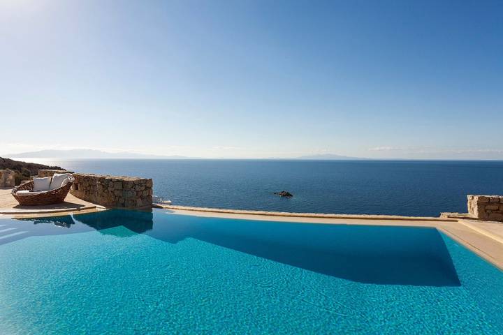 Villa mit pool für 6 Personen, mit Garten und Pool sowie Meerblick auf Mykonos - 2