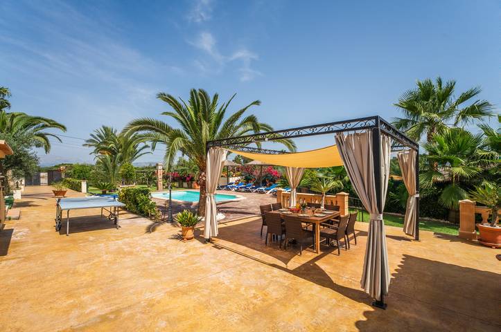 Finca am Strand für 8 Personen, mit Balkon und Garten in Muro - 3