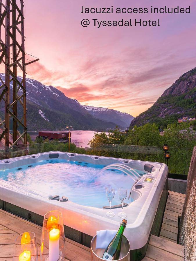 Slottet Apartments in Tyssedal, Odda