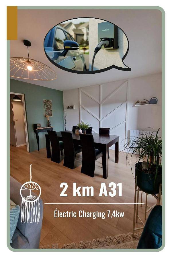Appartement de vacances pour 8 personnes, avec Terrasse et Jardin