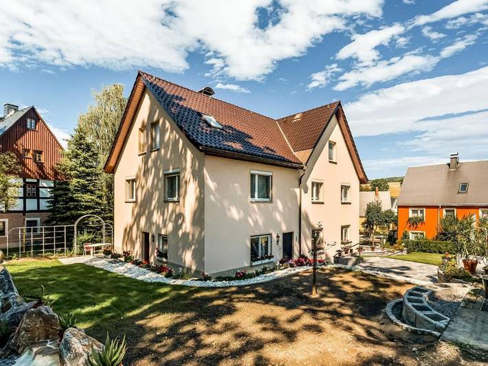 Ferienwohnung für 2 Personen, mit Terrasse und Garten in Pfaffroda