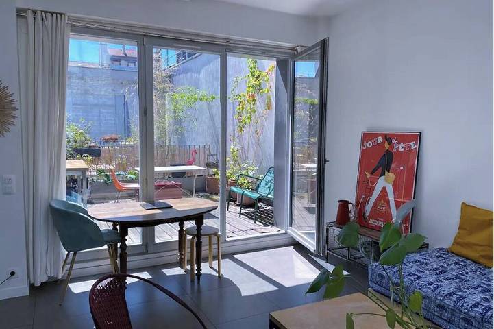 Appartement de vacances pour 3 personnes, avec Terrasse à Pantin