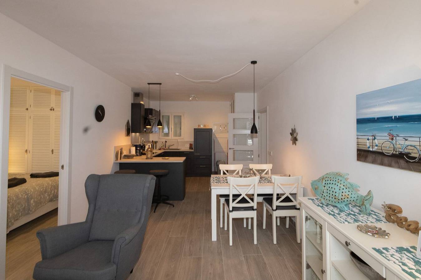 Appartement entier, Appartement de vacances pour 4 personnes avec balcon in Cala d'Or, Santanyí