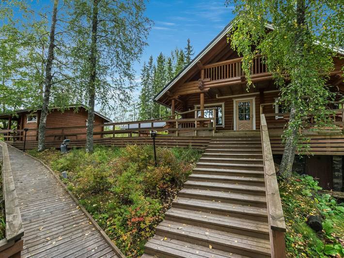 Ferienhaus für 9 Personen, mit Sauna