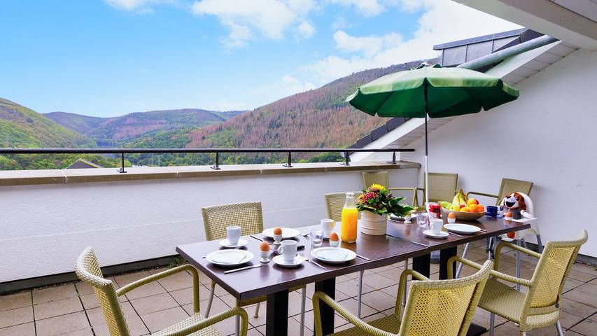 Ferienhaus für 10 Personen, mit Balkon und Whirlpool sowie Pool und Sauna in Nordrhein-Westfalen