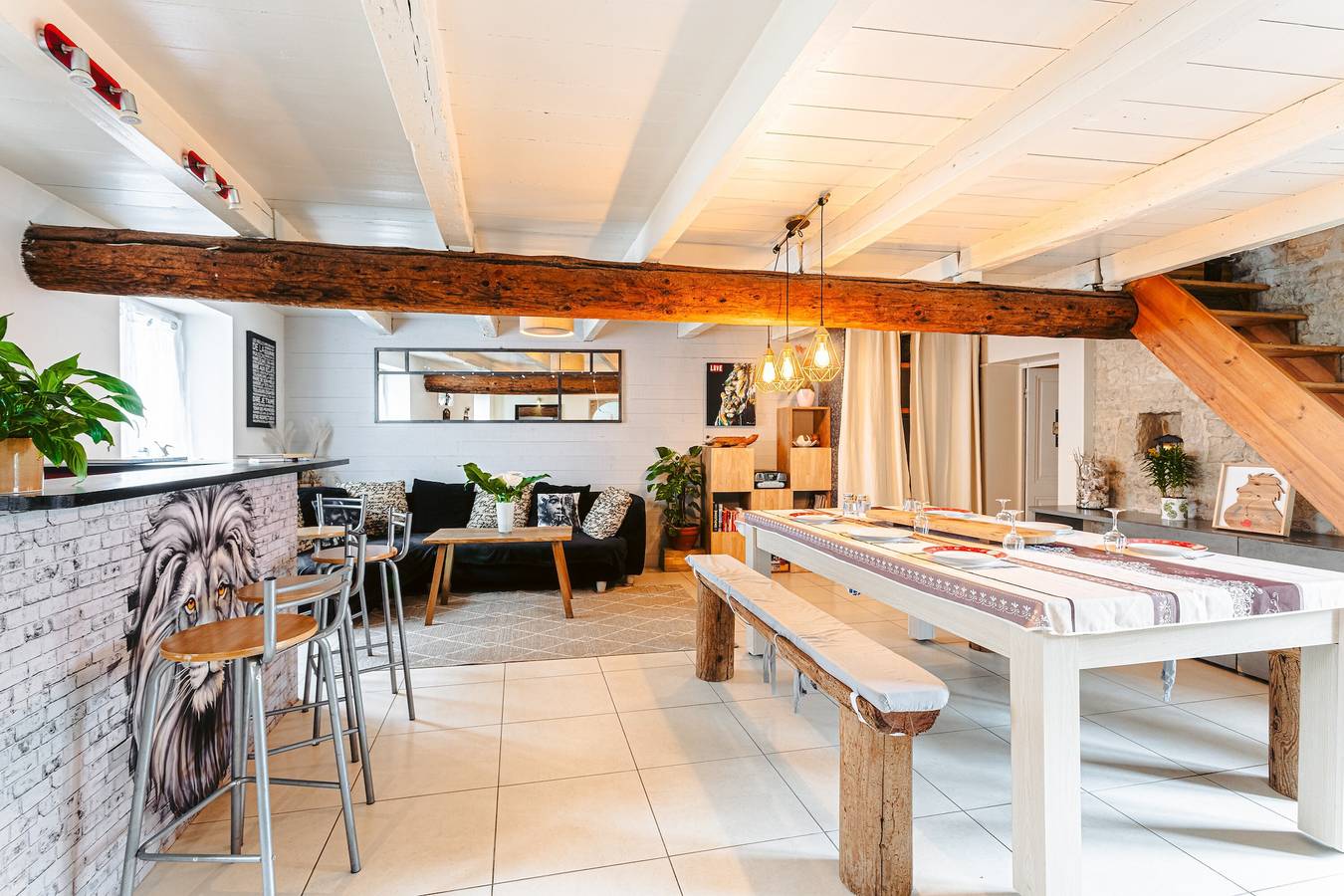 Maison de vacances 'Maison De Vacances Hyper Centre' avec terrasse privée et Wi-Fi in Sainte-Marie-de-Ré, Île de Ré