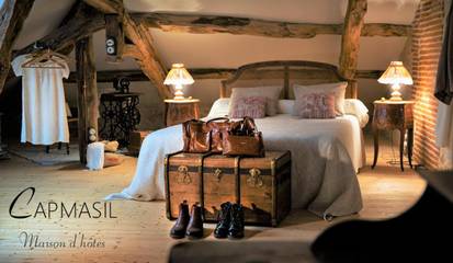 Chambre d’hôte pour 4 personnes, avec jacuzzi et jardin à Virac
