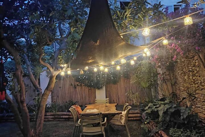 Ferienwohnung für 11 Personen, mit Garten und Balkon