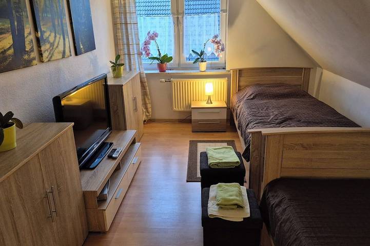 Appartement entier, Grande nouvelle. 4 Chambre-appartement à Neubrandenburg in Neuenkirchen (Mecklenburg), Mecklenburg-Strelitz