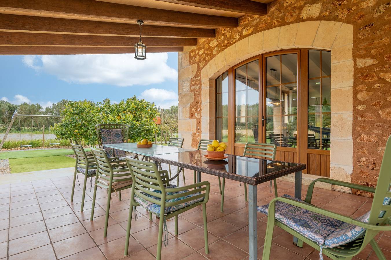Casa Rural 'Can Mayol' inmitten der Natur mit privatem Pool, Wlan und Klimaanlage in Campos, Mallorca Süden