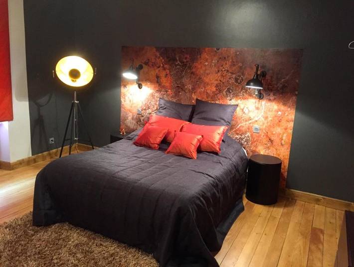 Chambre d’hôte pour 2 personnes, avec Terrasse ainsi que Jardin et Vue
