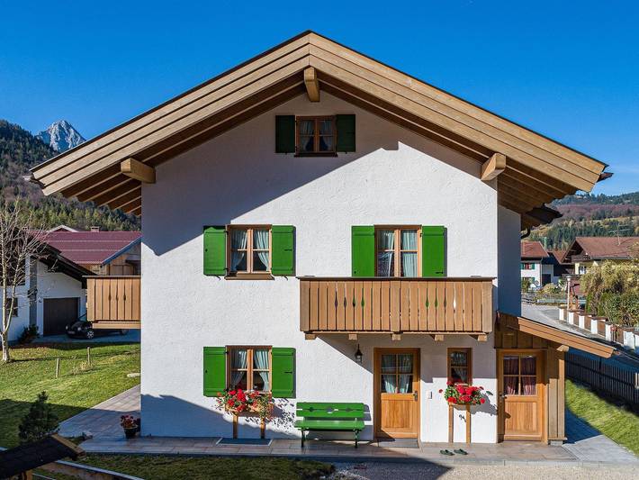 Ferienhaus für 6 Personen, mit Balkon und Garten, kinderfreundlich im Mittenwald - 2