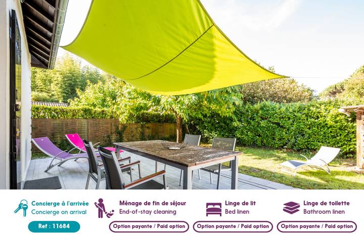 Location de vacances pour 9 personnes, avec terrasse et jardin à Andernos-les-Bains - 2