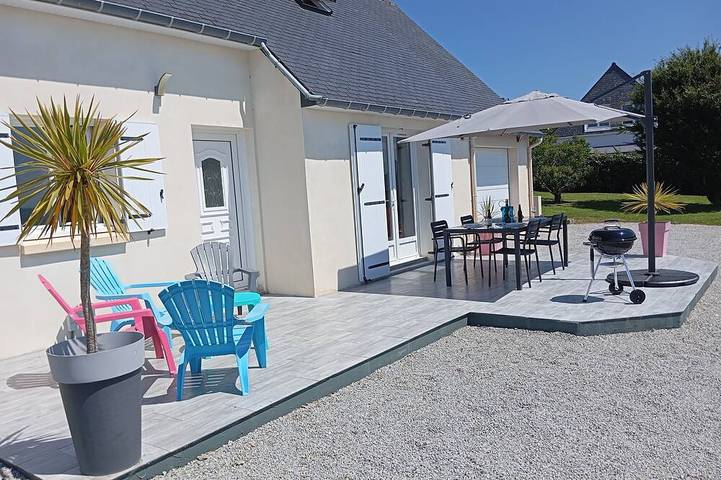 Villa pour 8 personnes, avec terrasse et jardin à Crozon