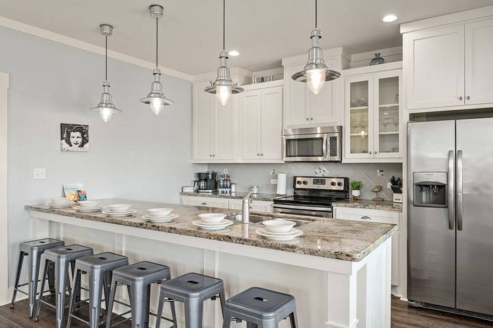 Vacation house for 14 people, with yard in Crystal Beach TX (US)