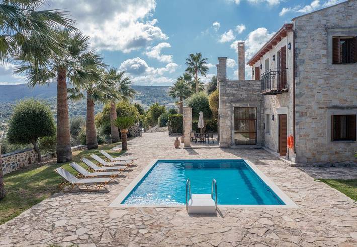 Ferienhaus für 6 Personen, mit Garten und Terrasse in Rethymnon