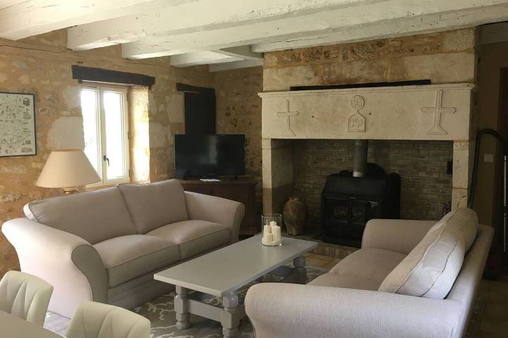 Maison de vacances pour 4 personnes, avec jardin et piscine