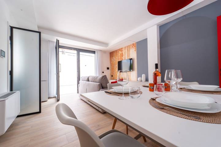 Ferienwohnung für 4 Personen, mit Garten