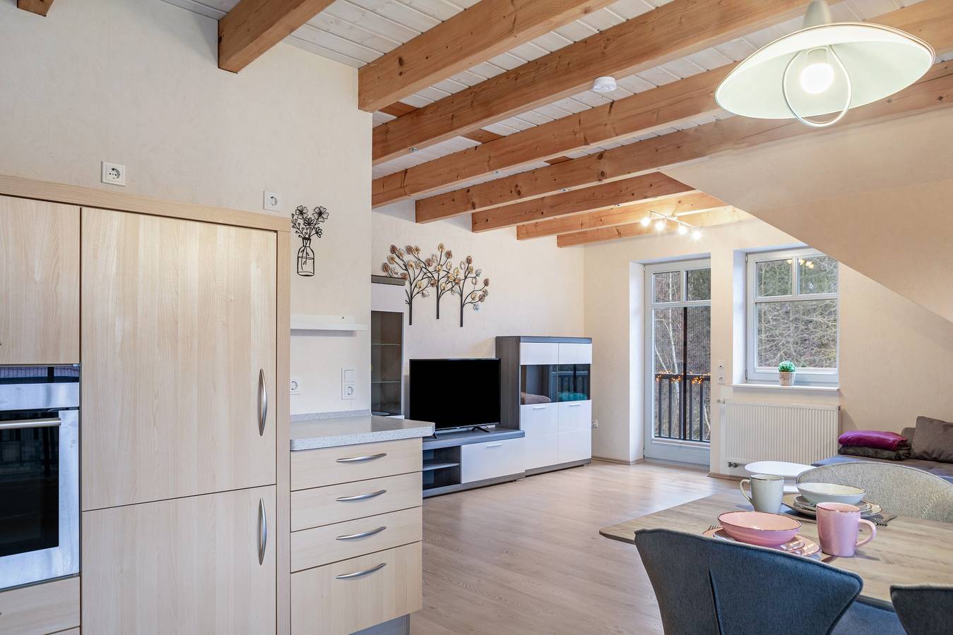 Ganze Wohnung, Liebevoll eingerichtete Ferienwohnung nahe Edersee in ruhiger Umgebung in Waldeck, Waldecker Land