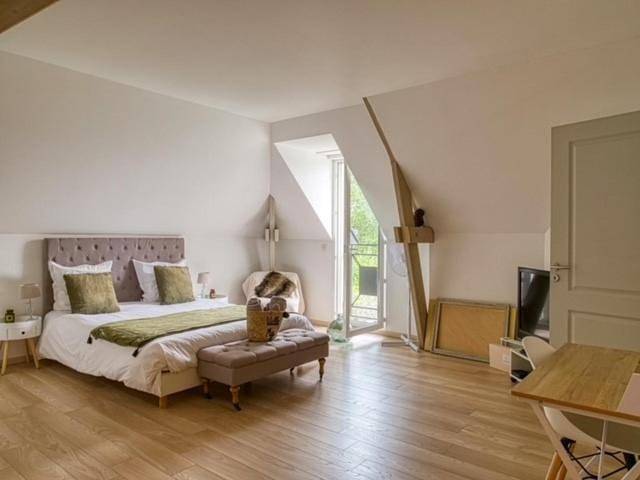 Double Room with Pool View in Saint-Saturnin, Sarthe