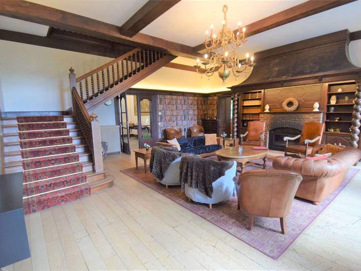 Villa pour 30 personnes, avec terrasse et sauna, animaux acceptés à Spa - 2